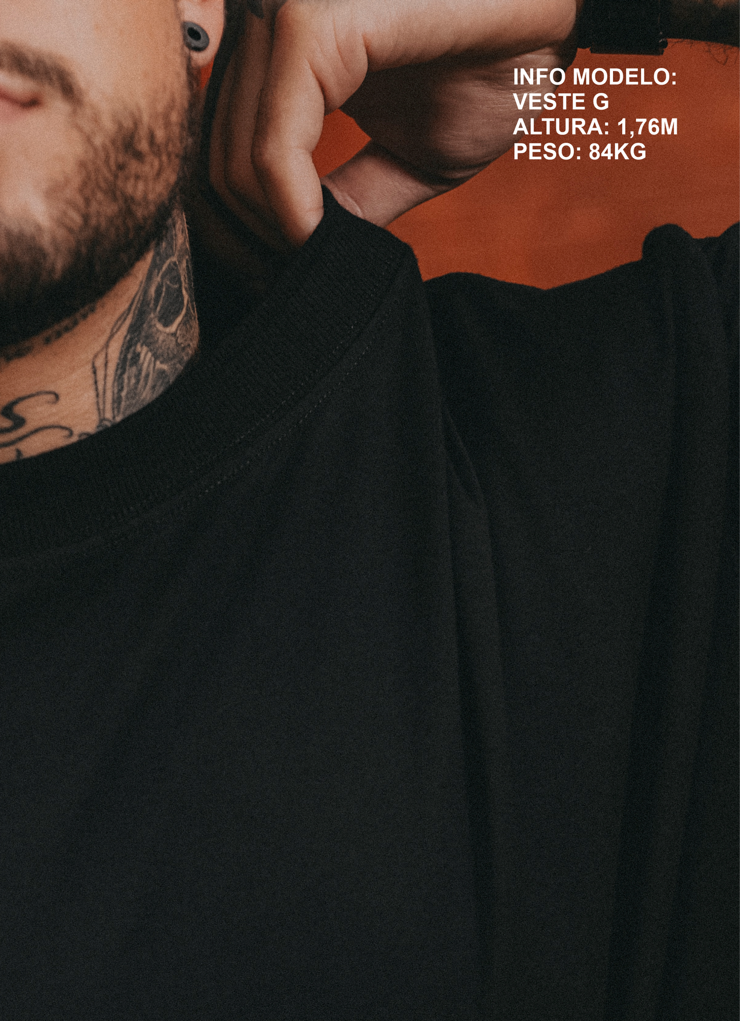 Oversized SORTE Black