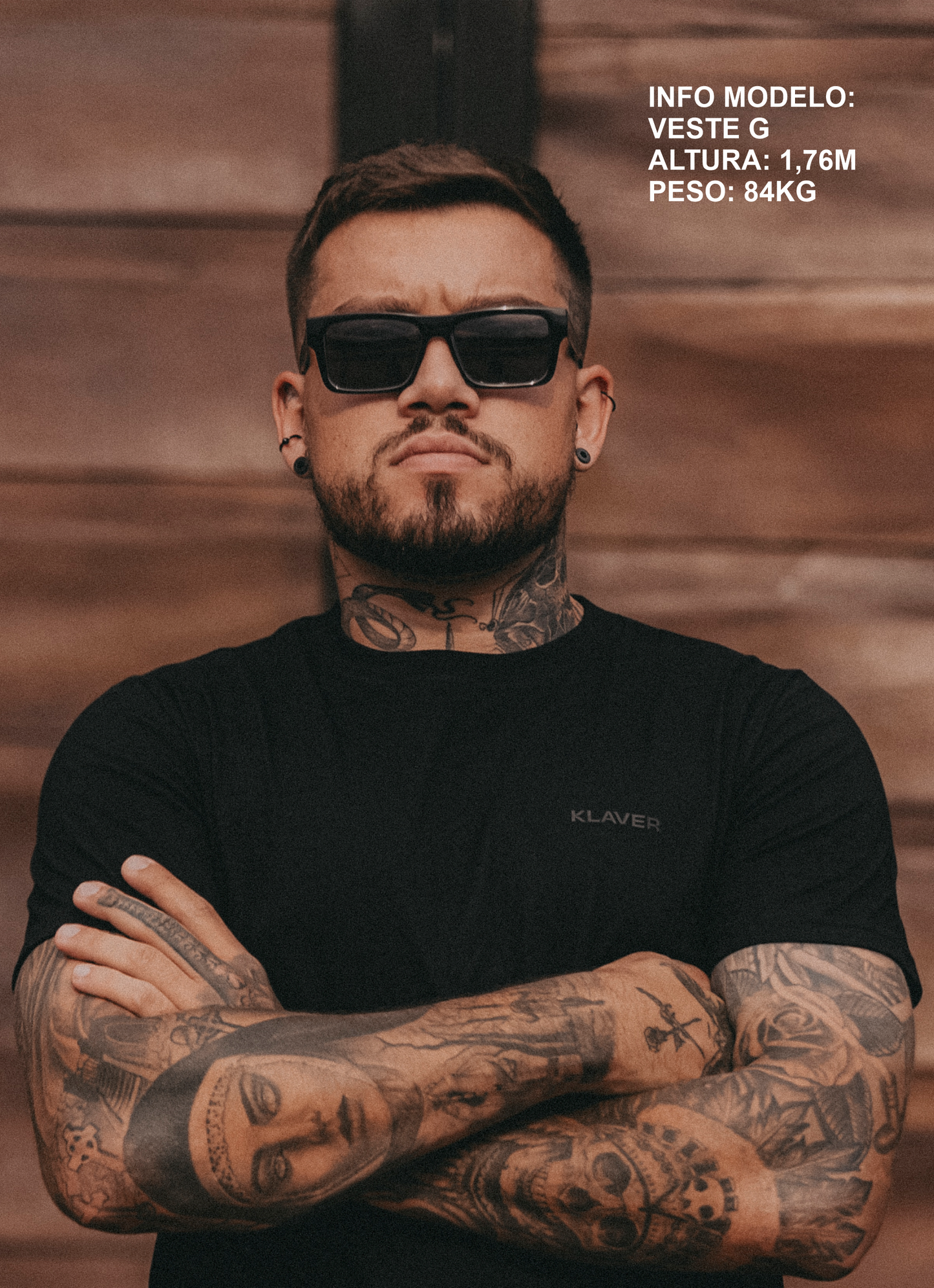 T-shirt SORTE Black
