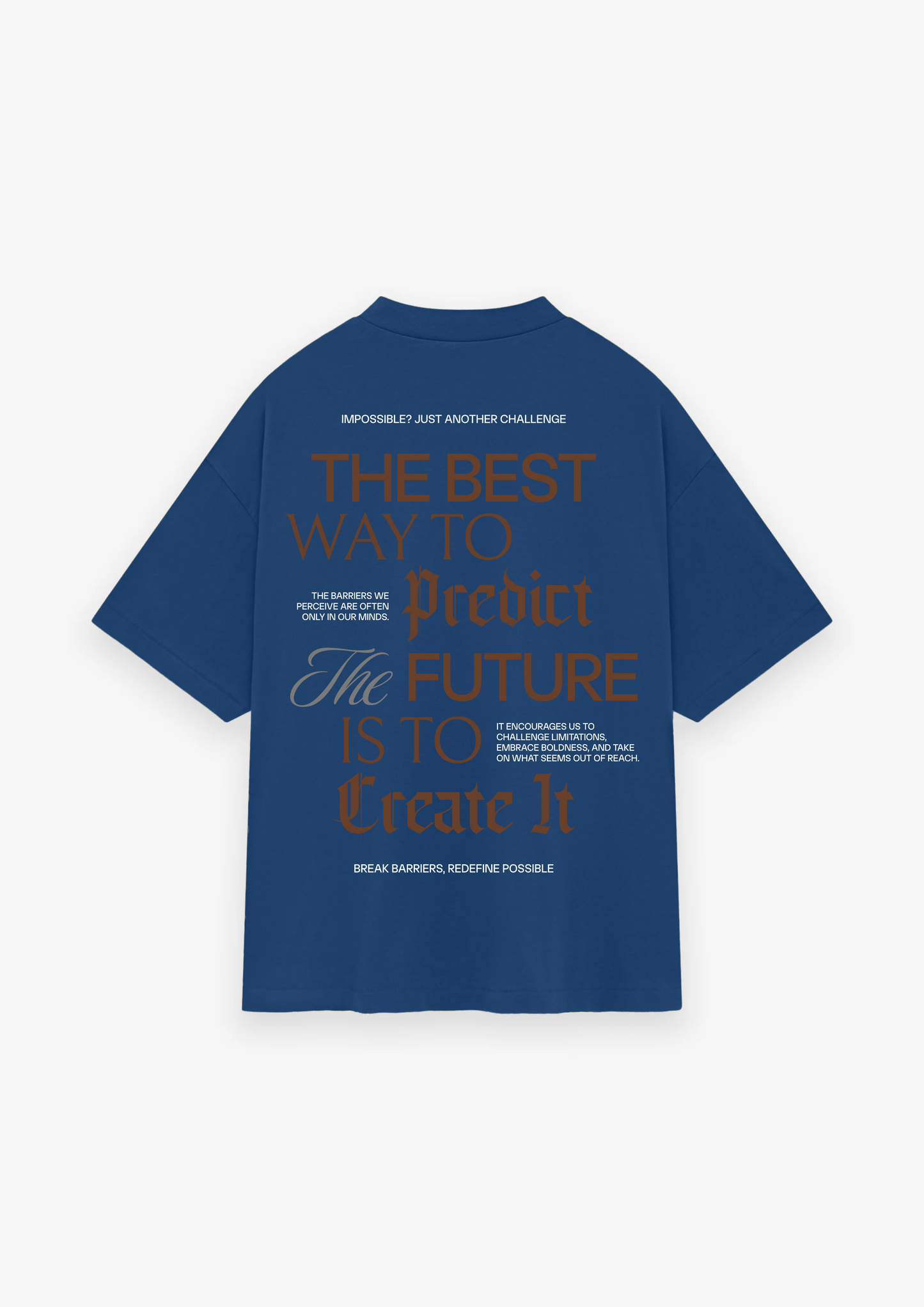 CAMISETA OVERSIZED IMPOSSIBLE