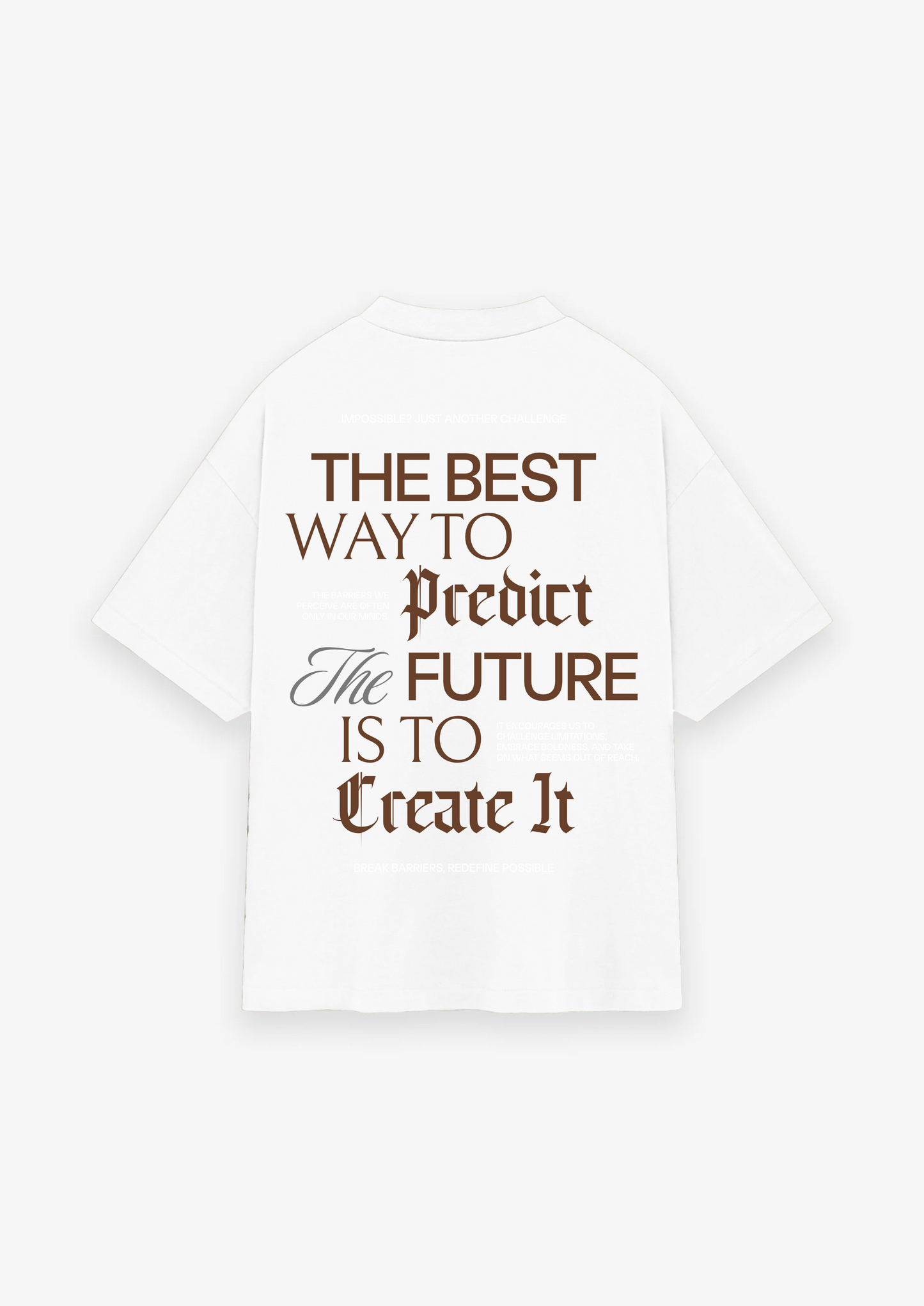 CAMISETA OVERSIZED IMPOSSIBLE