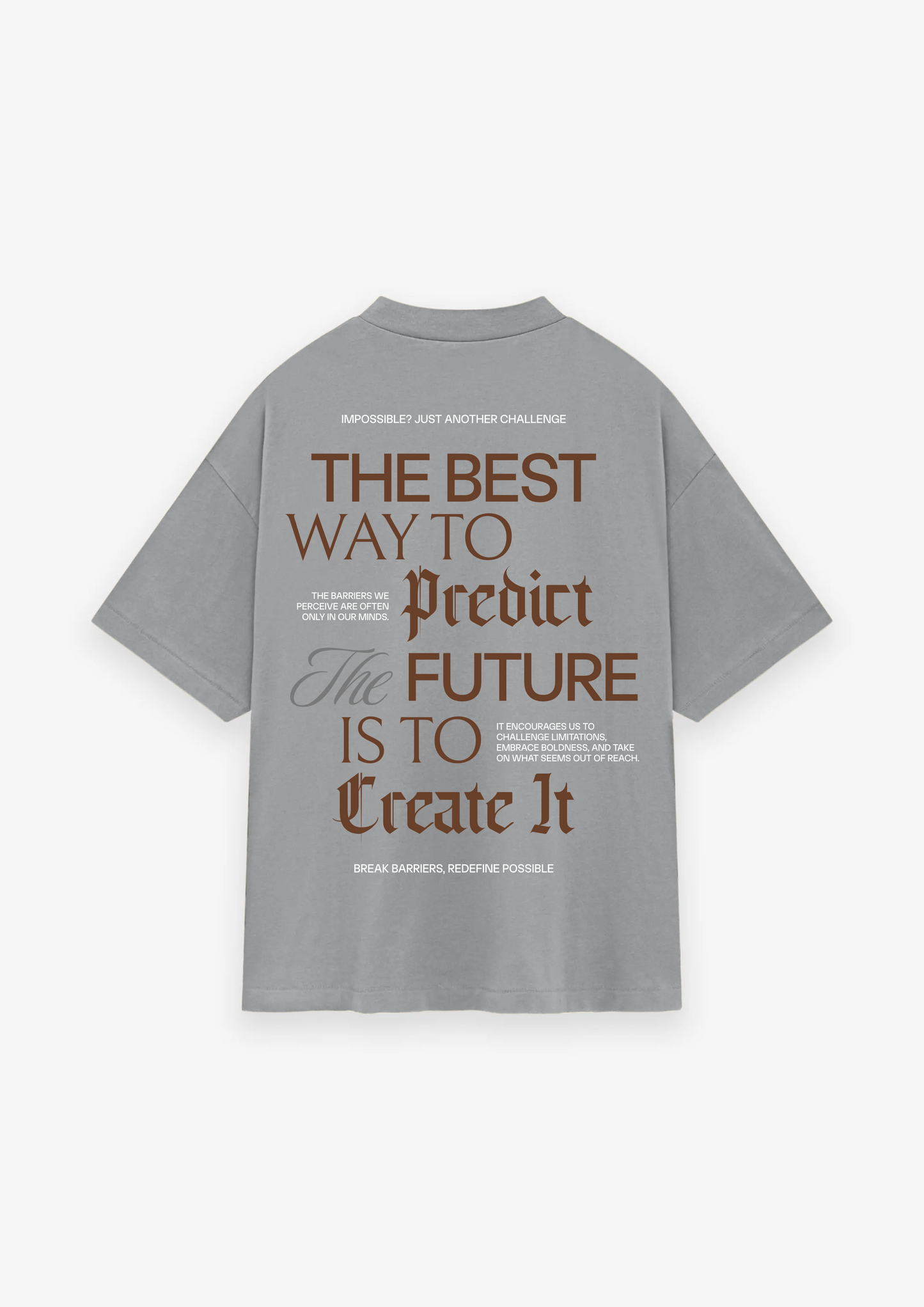 CAMISETA OVERSIZED IMPOSSIBLE