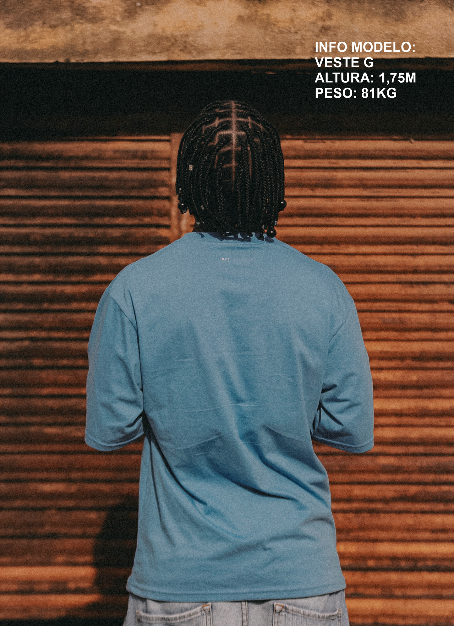 Oversized SORTE Blue