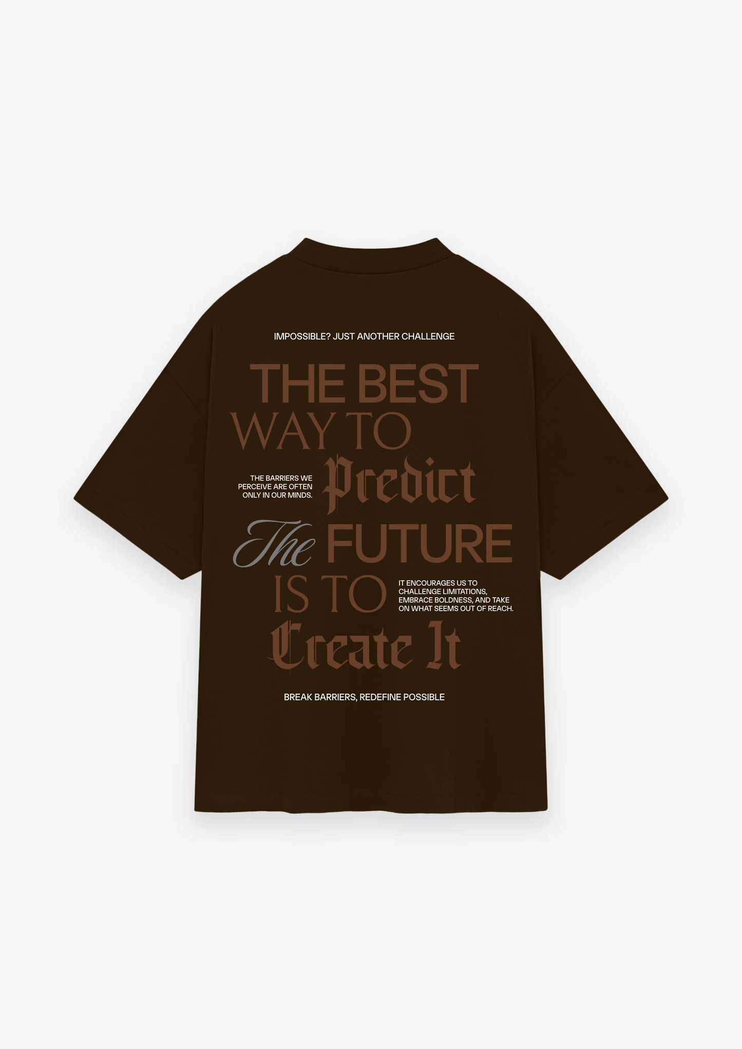 CAMISETA OVERSIZED IMPOSSIBLE