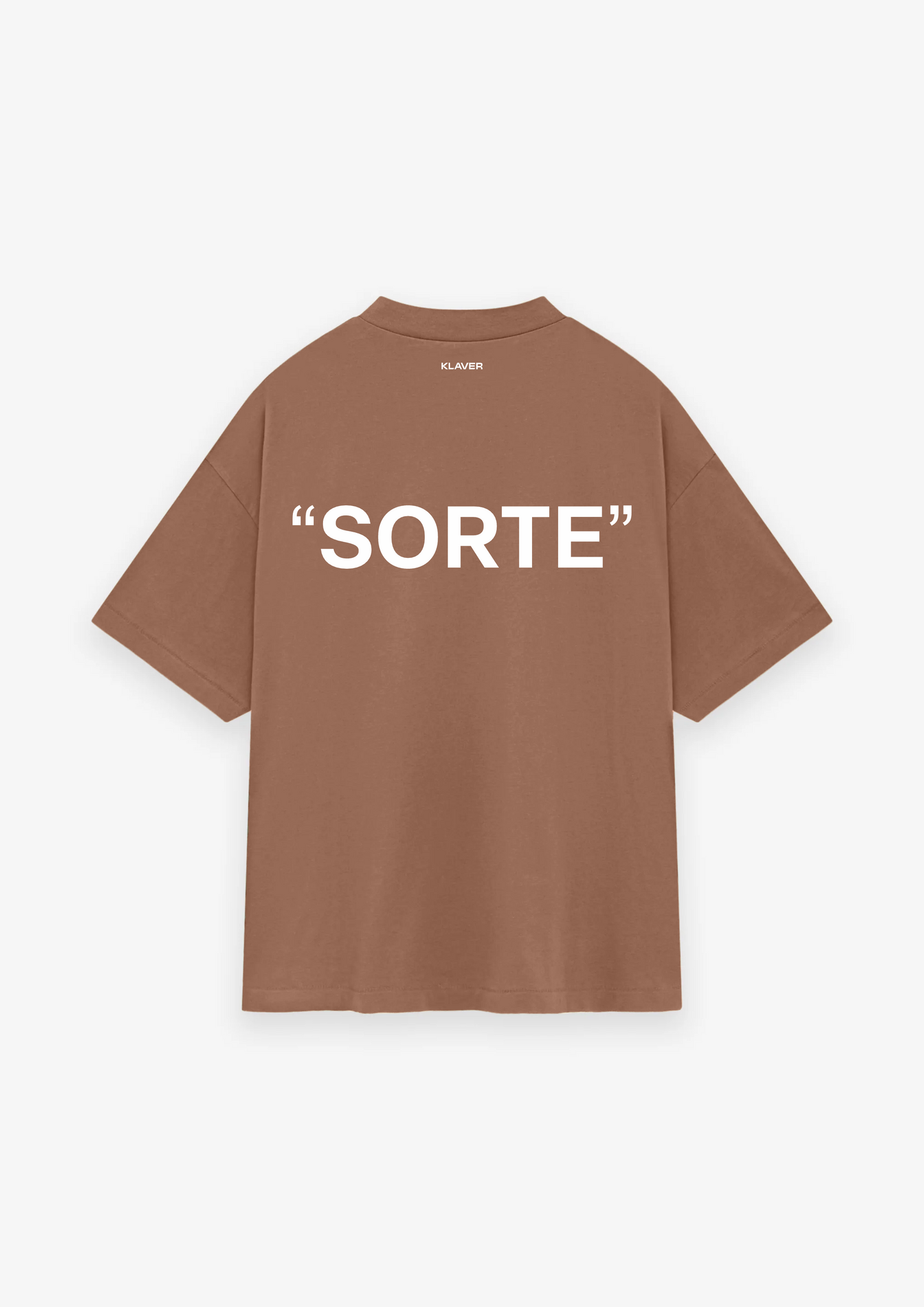 CAMISETA OVERSIZED "SORTE"