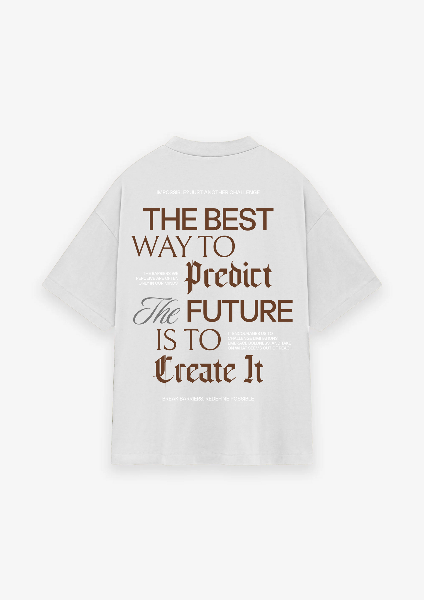 CAMISETA OVERSIZED IMPOSSIBLE