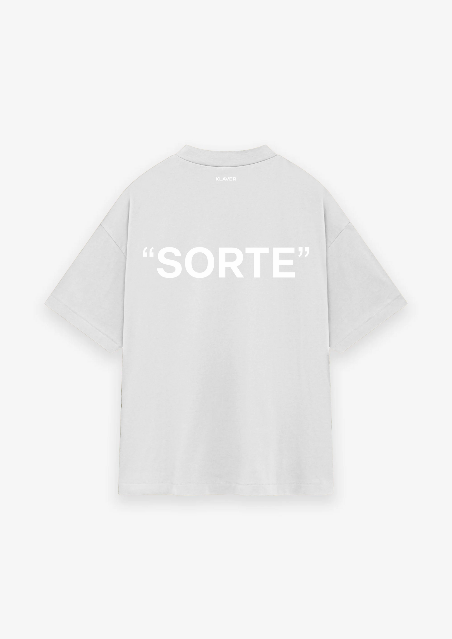 CAMISETA OVERSIZED "SORTE"