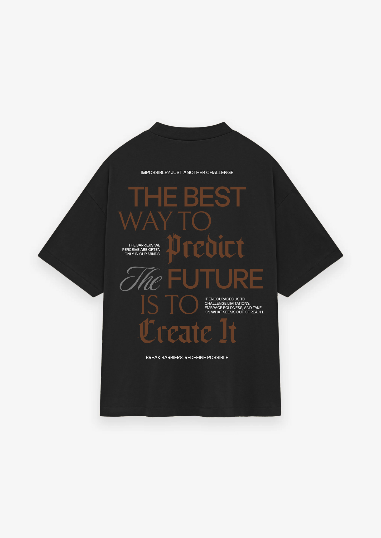 CAMISETA OVERSIZED IMPOSSIBLE