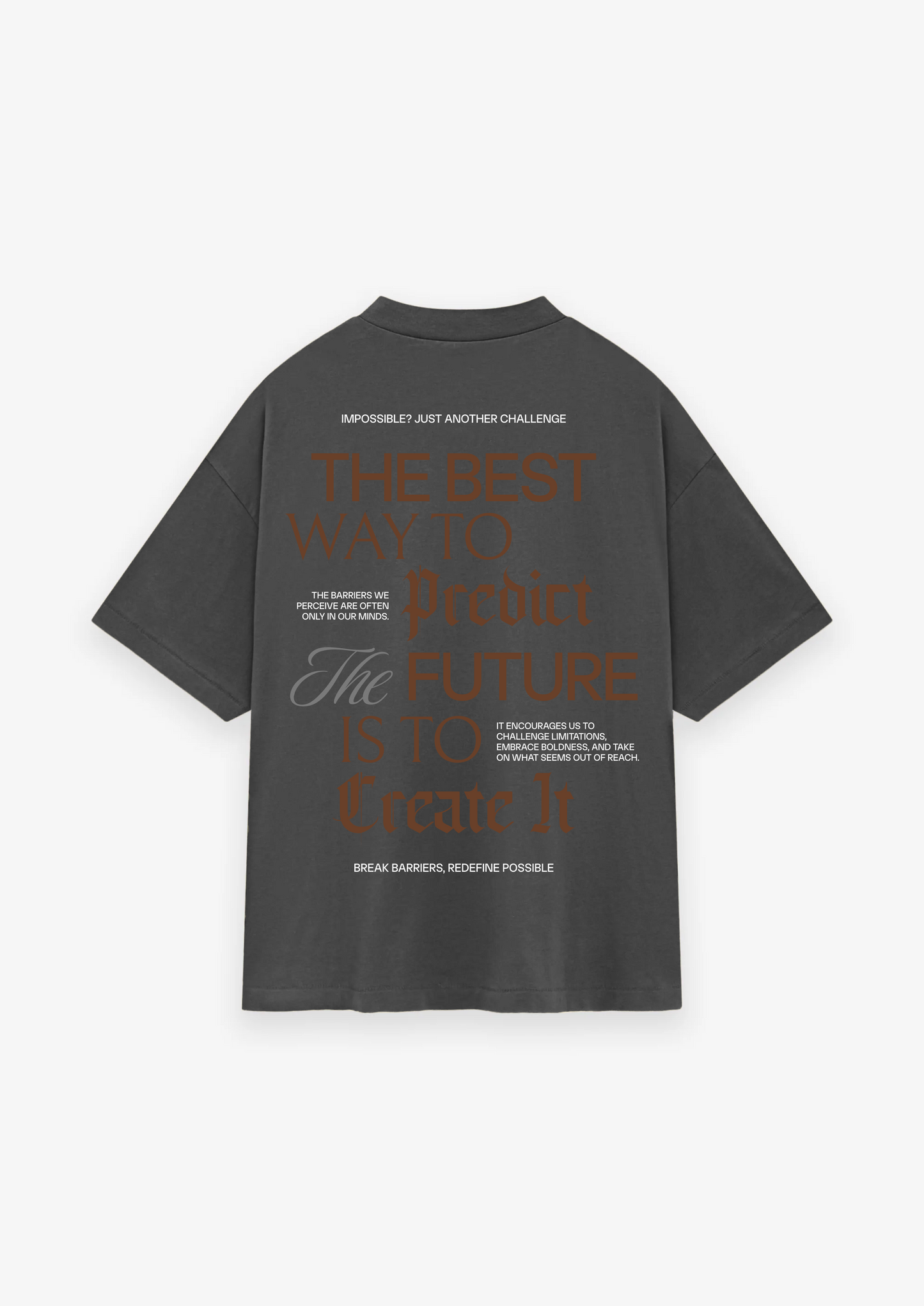 CAMISETA OVERSIZED IMPOSSIBLE
