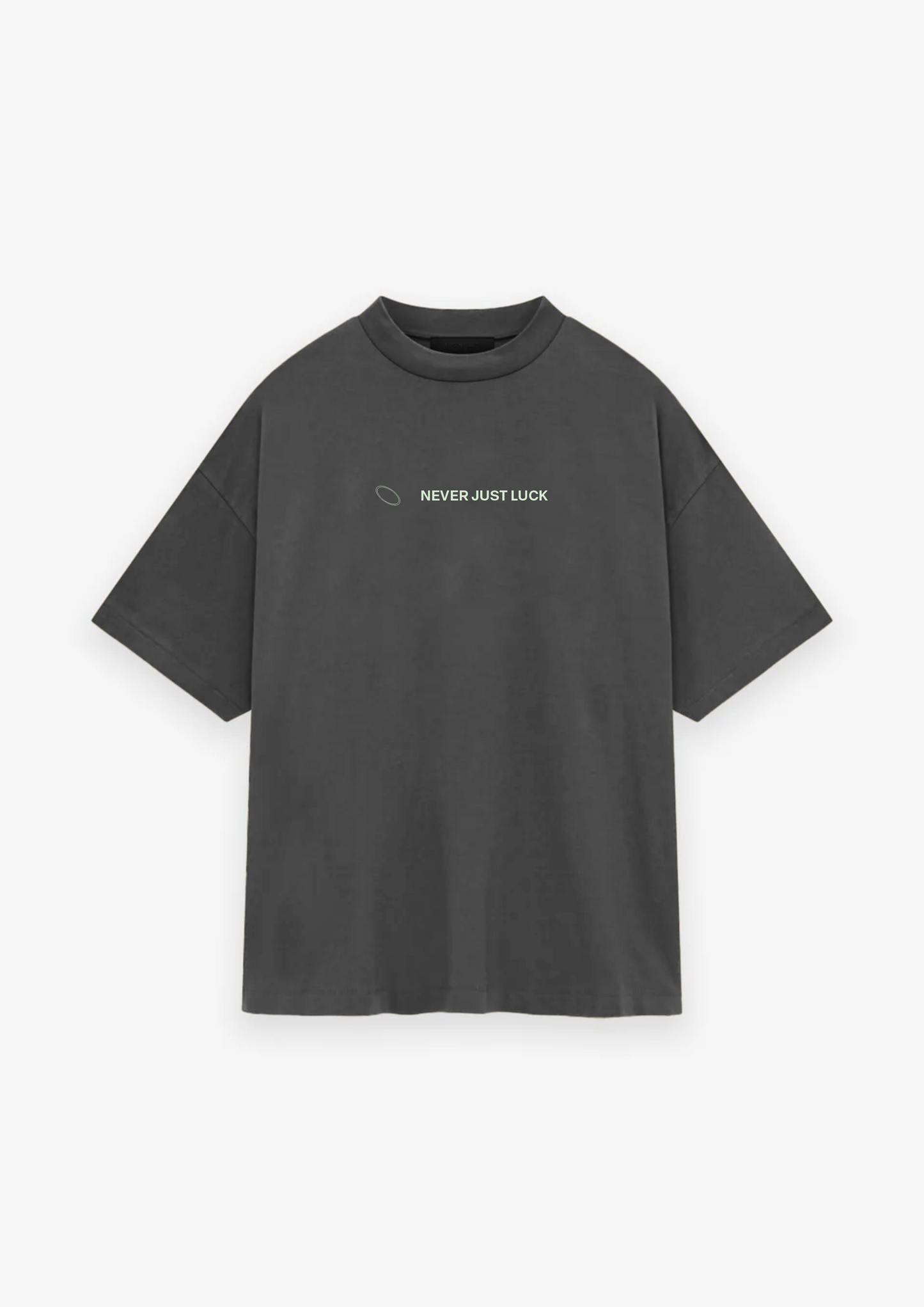 CAMISETA OVERSIZED NEVER JUST LUCK