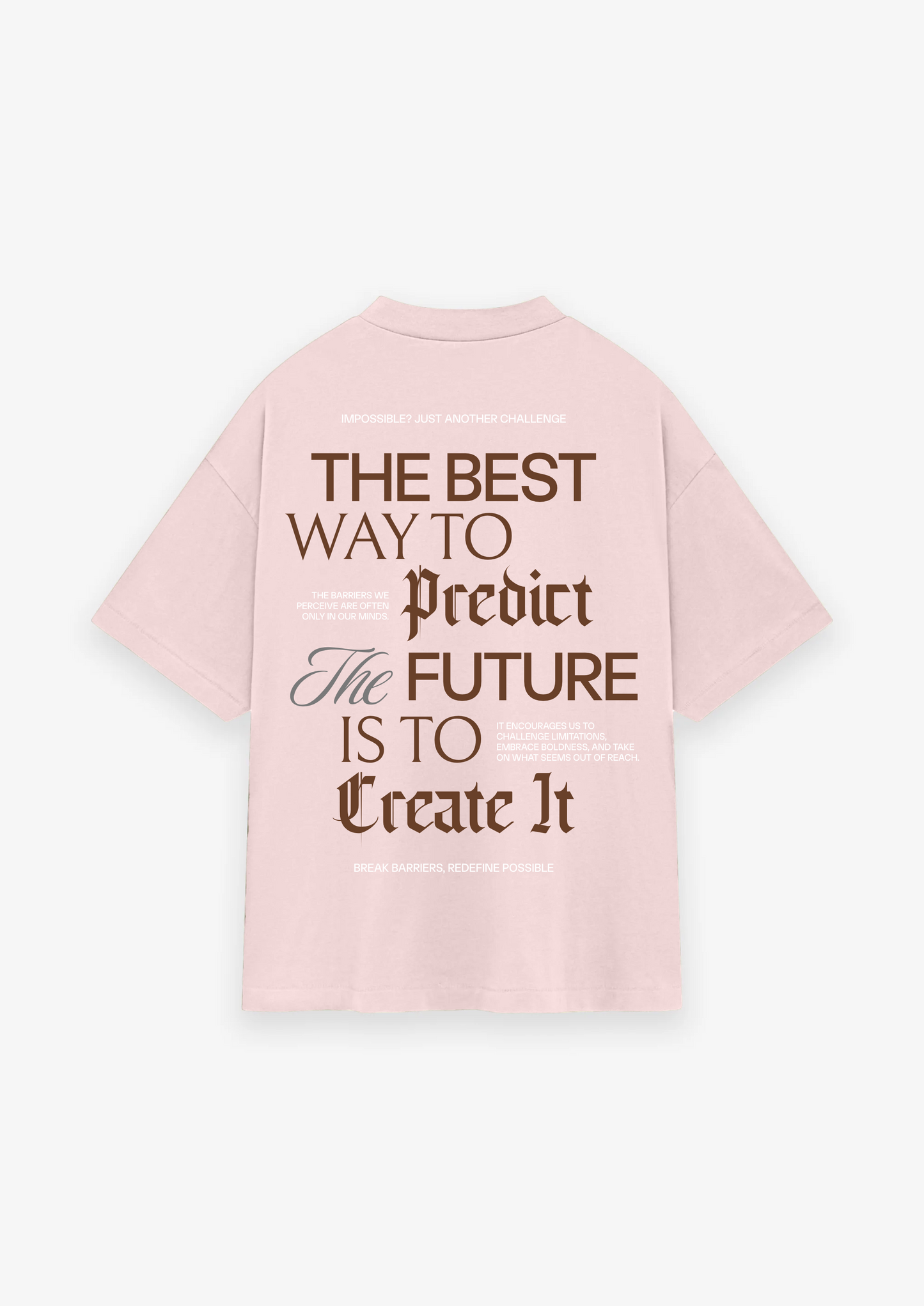 CAMISETA OVERSIZED IMPOSSIBLE