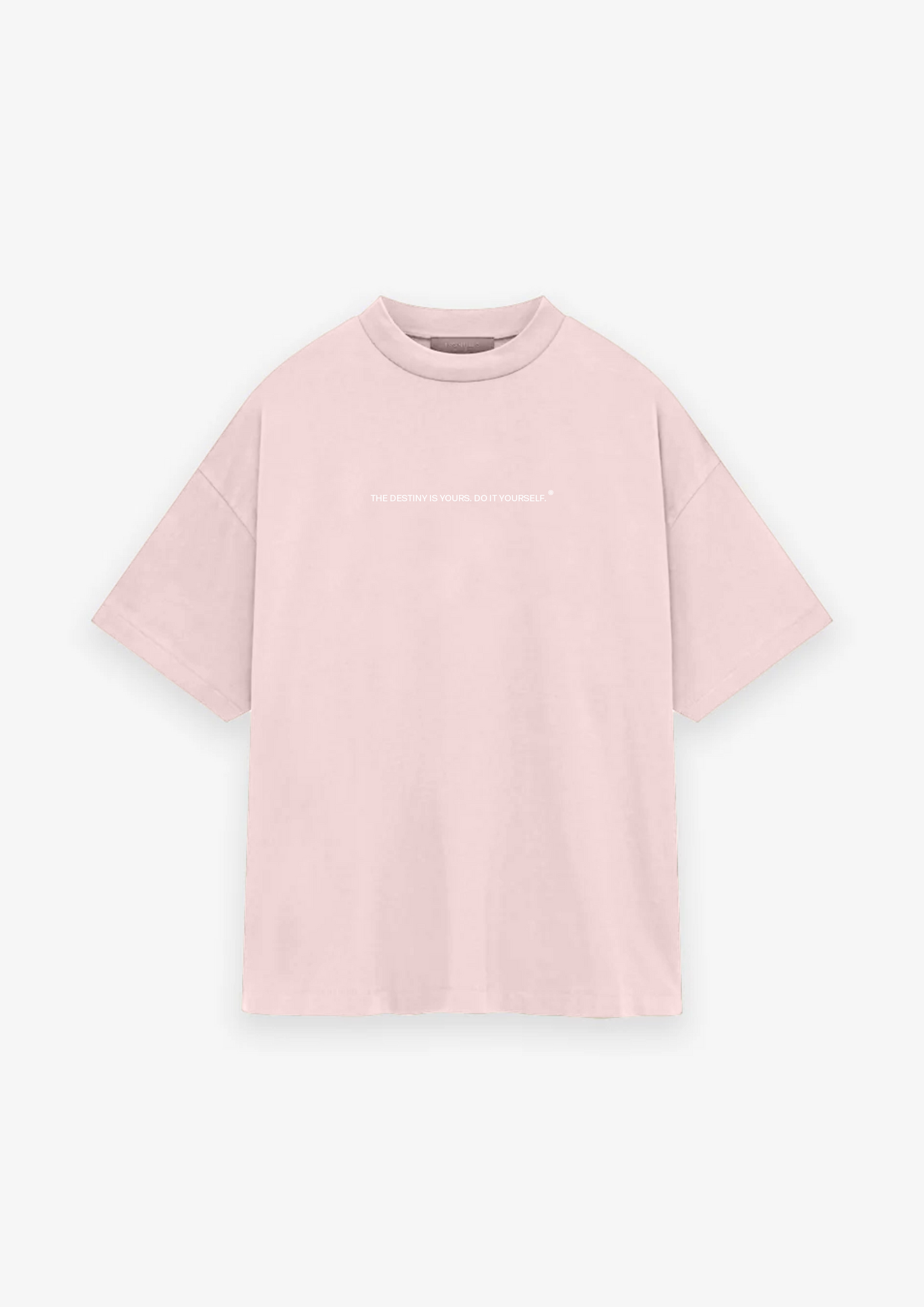 CAMISETA OVERSIZED NEVER LEFT IT TO FATE
