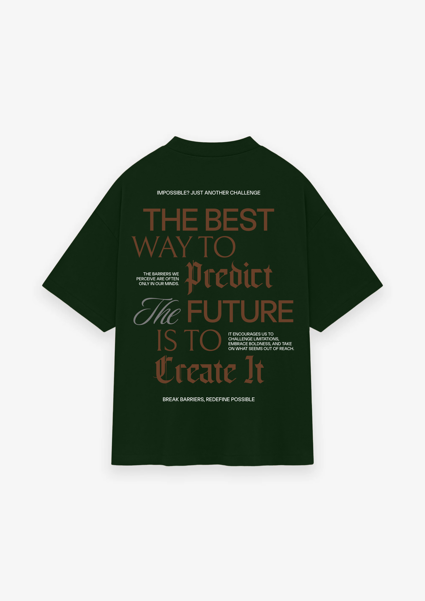 CAMISETA OVERSIZED IMPOSSIBLE