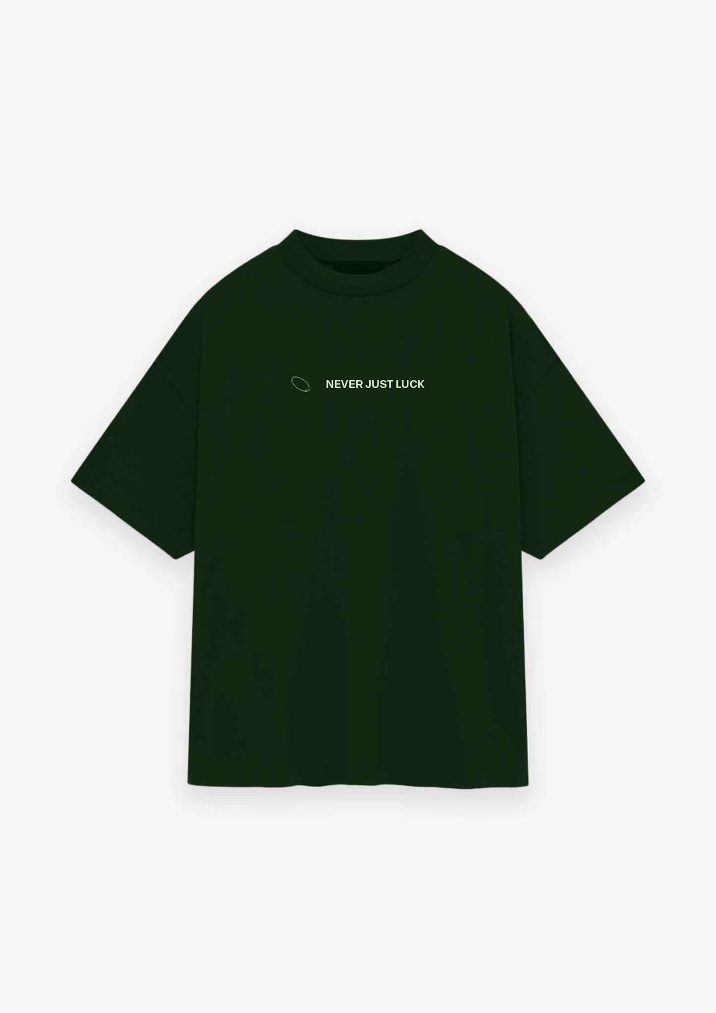 CAMISETA OVERSIZED NEVER JUST LUCK