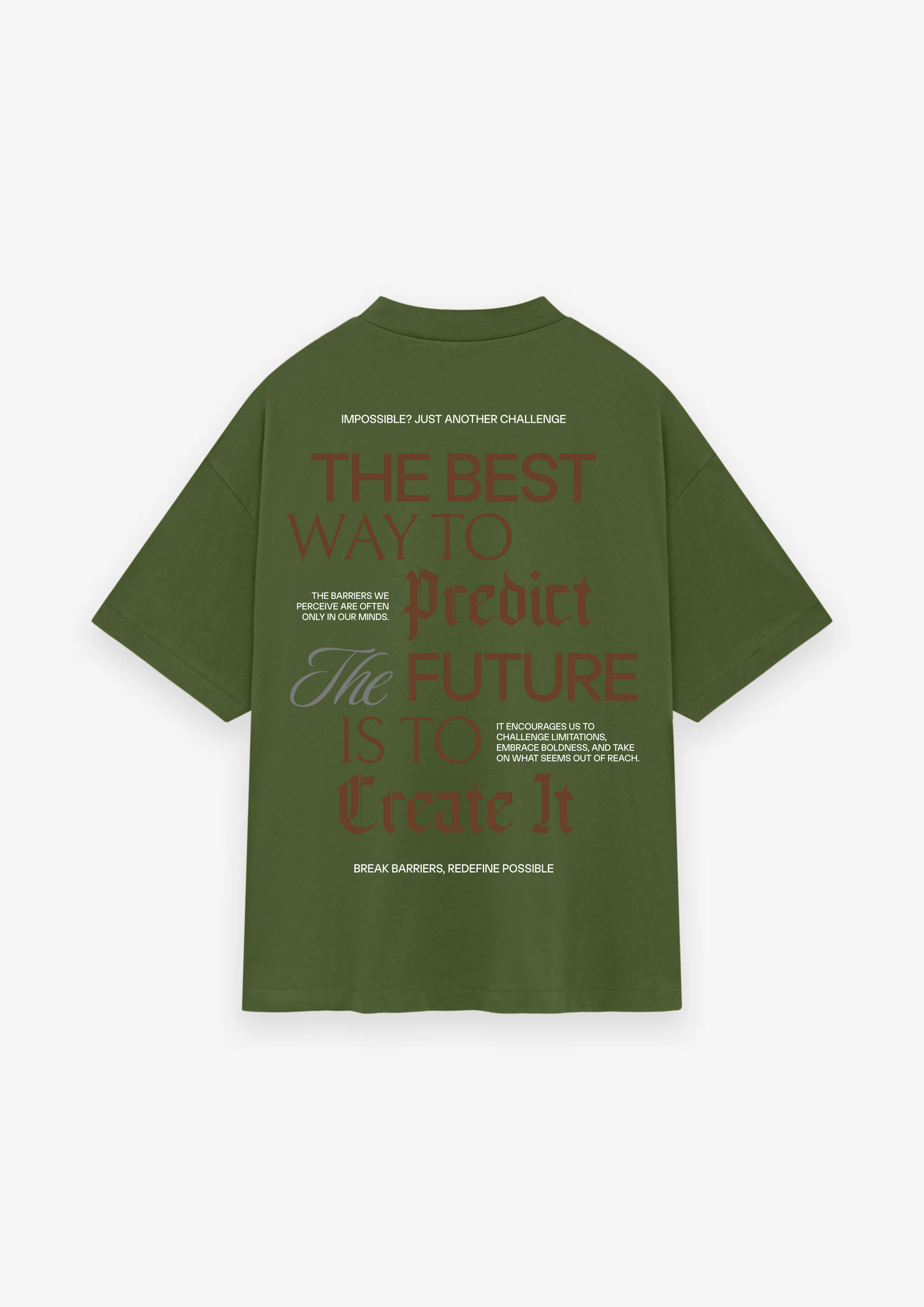 CAMISETA OVERSIZED IMPOSSIBLE