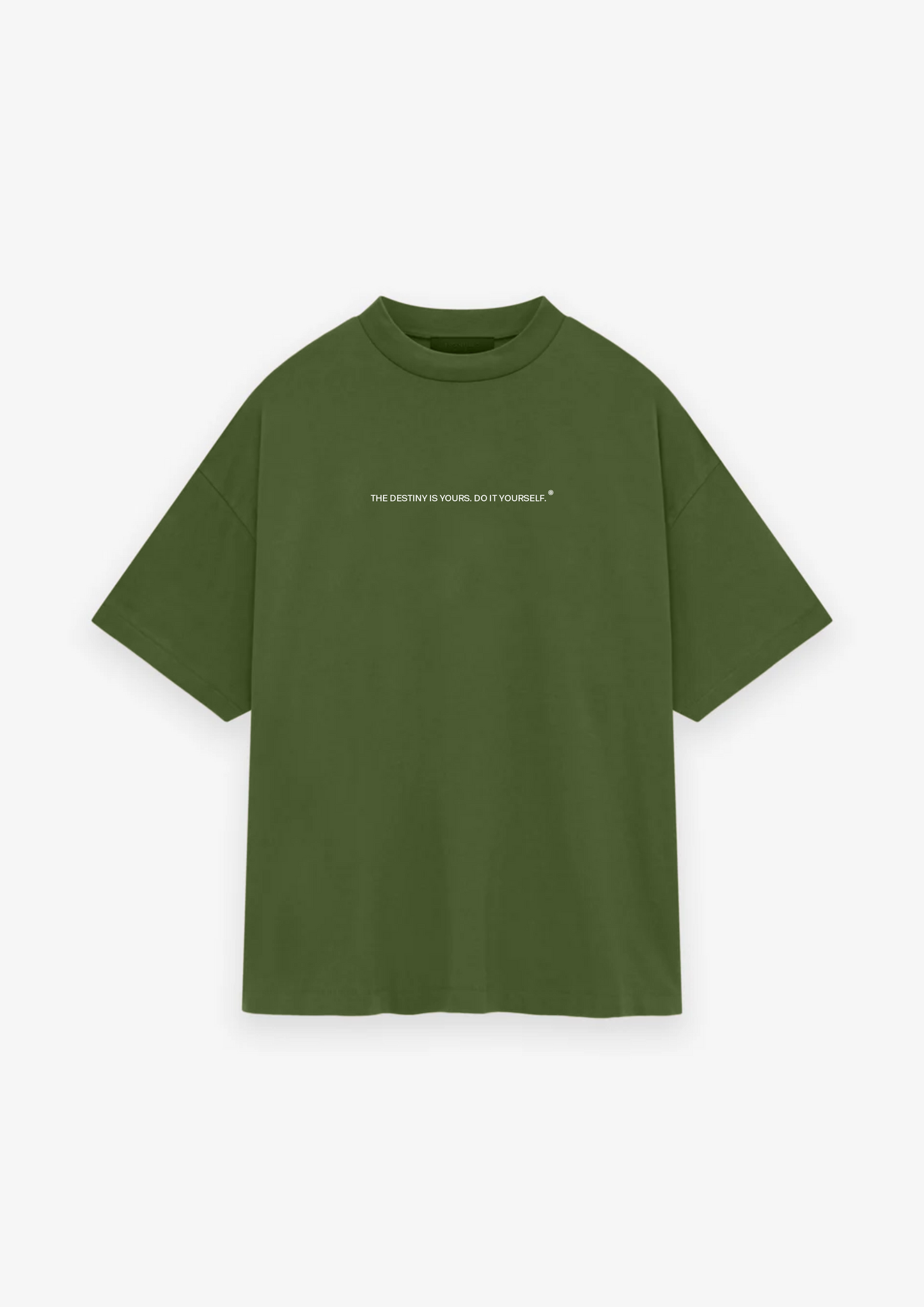 CAMISETA OVERSIZED NEVER LEFT IT TO FATE