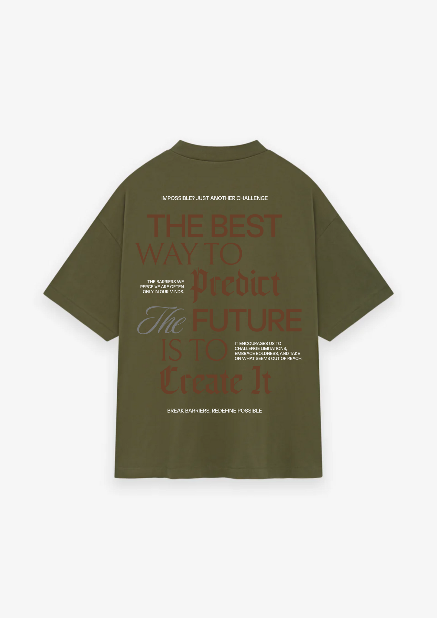 CAMISETA OVERSIZED IMPOSSIBLE