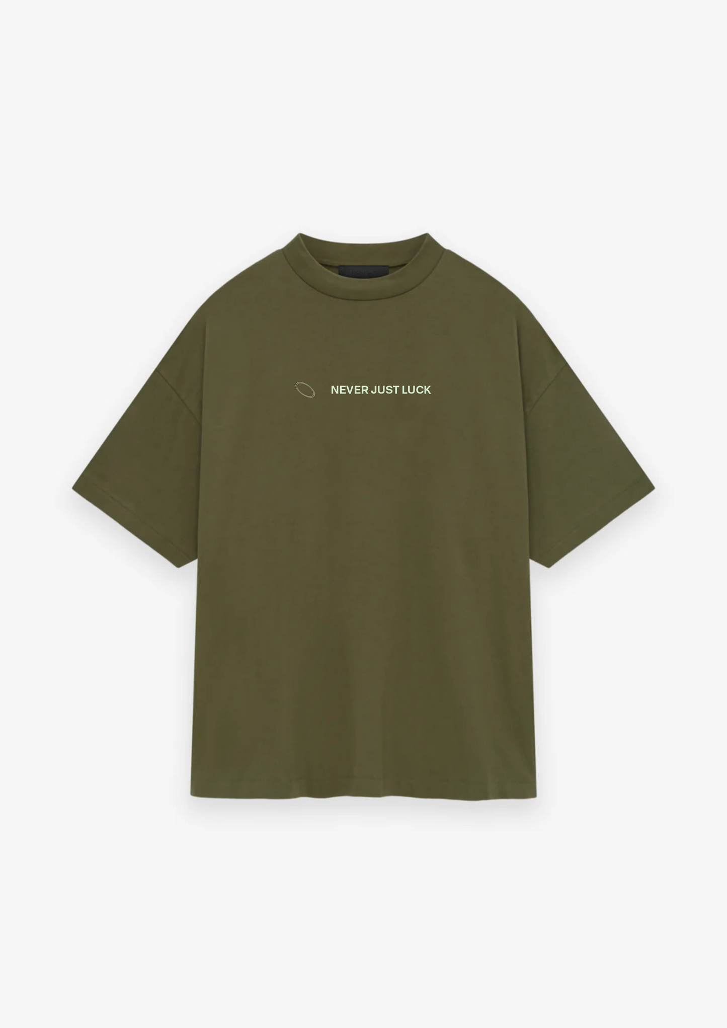 CAMISETA OVERSIZED NEVER JUST LUCK
