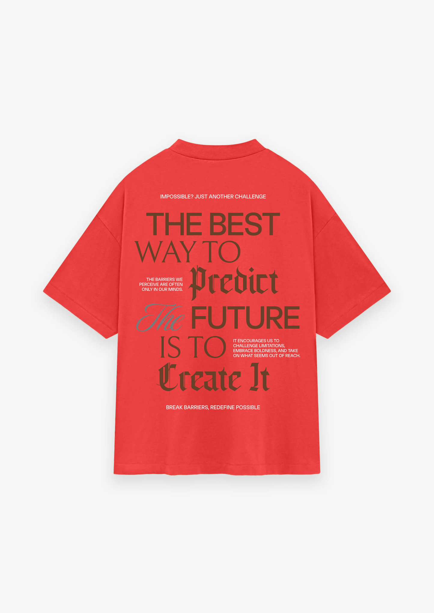 CAMISETA OVERSIZED IMPOSSIBLE