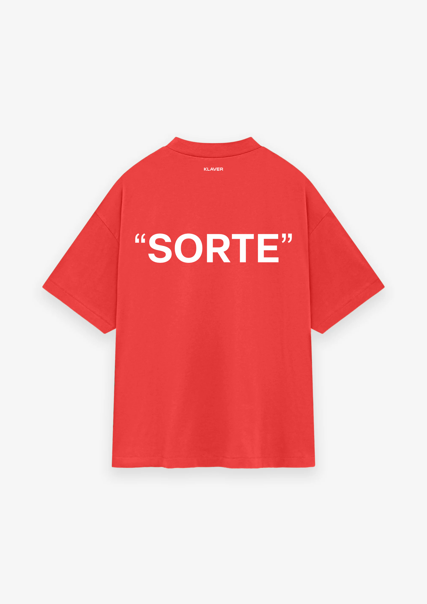 CAMISETA OVERSIZED "SORTE"