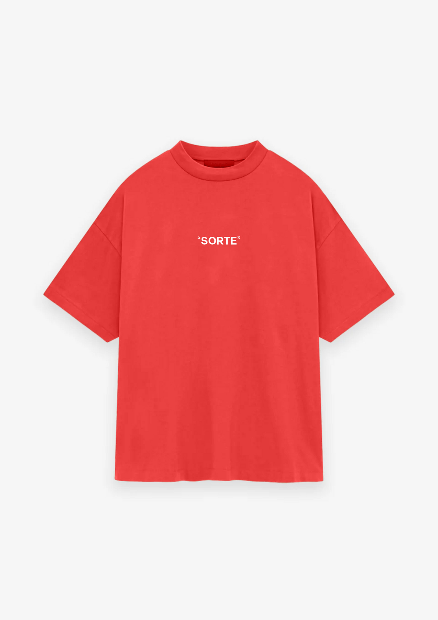 CAMISETA OVERSIZED "SORTE"