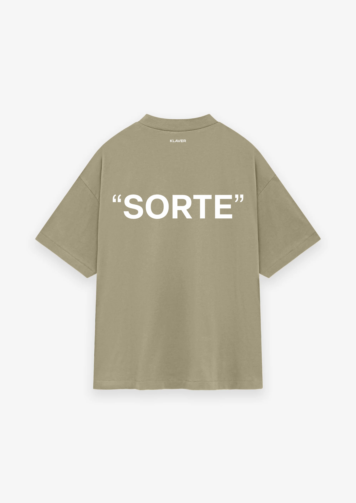 CAMISETA OVERSIZED "SORTE"