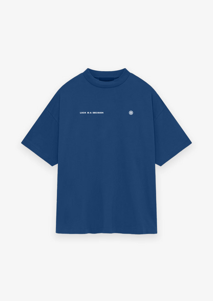 CAMISETA OVERSIZED LUCK IS A DECISION