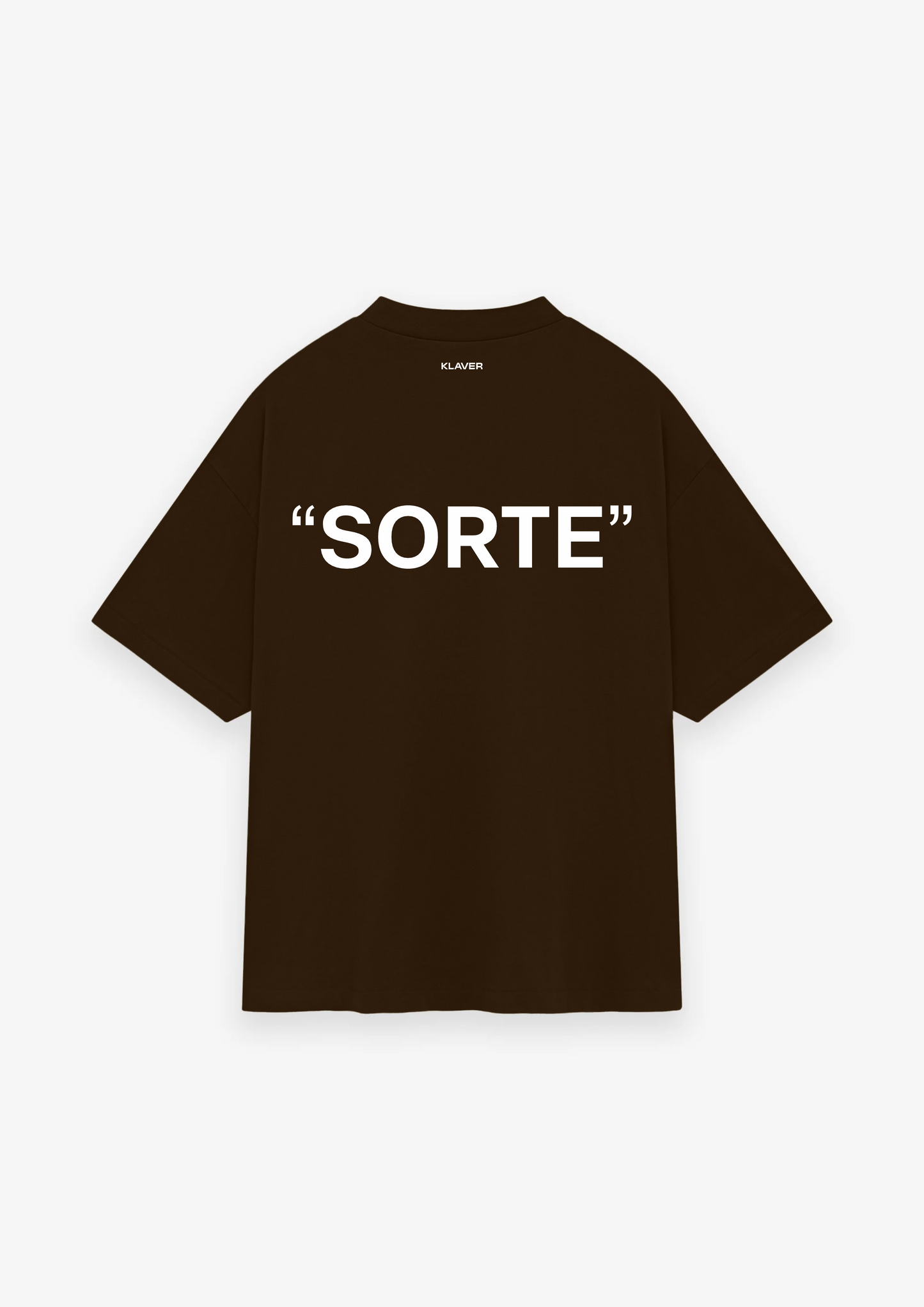 CAMISETA OVERSIZED "SORTE"