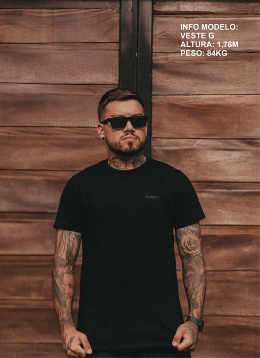 T-shirt SORTE Black