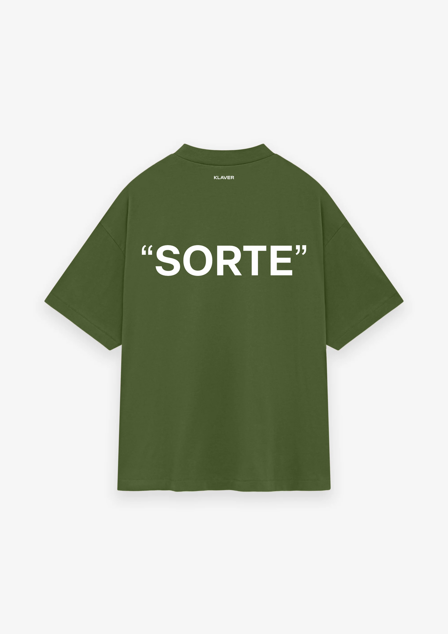 CAMISETA OVERSIZED "SORTE"