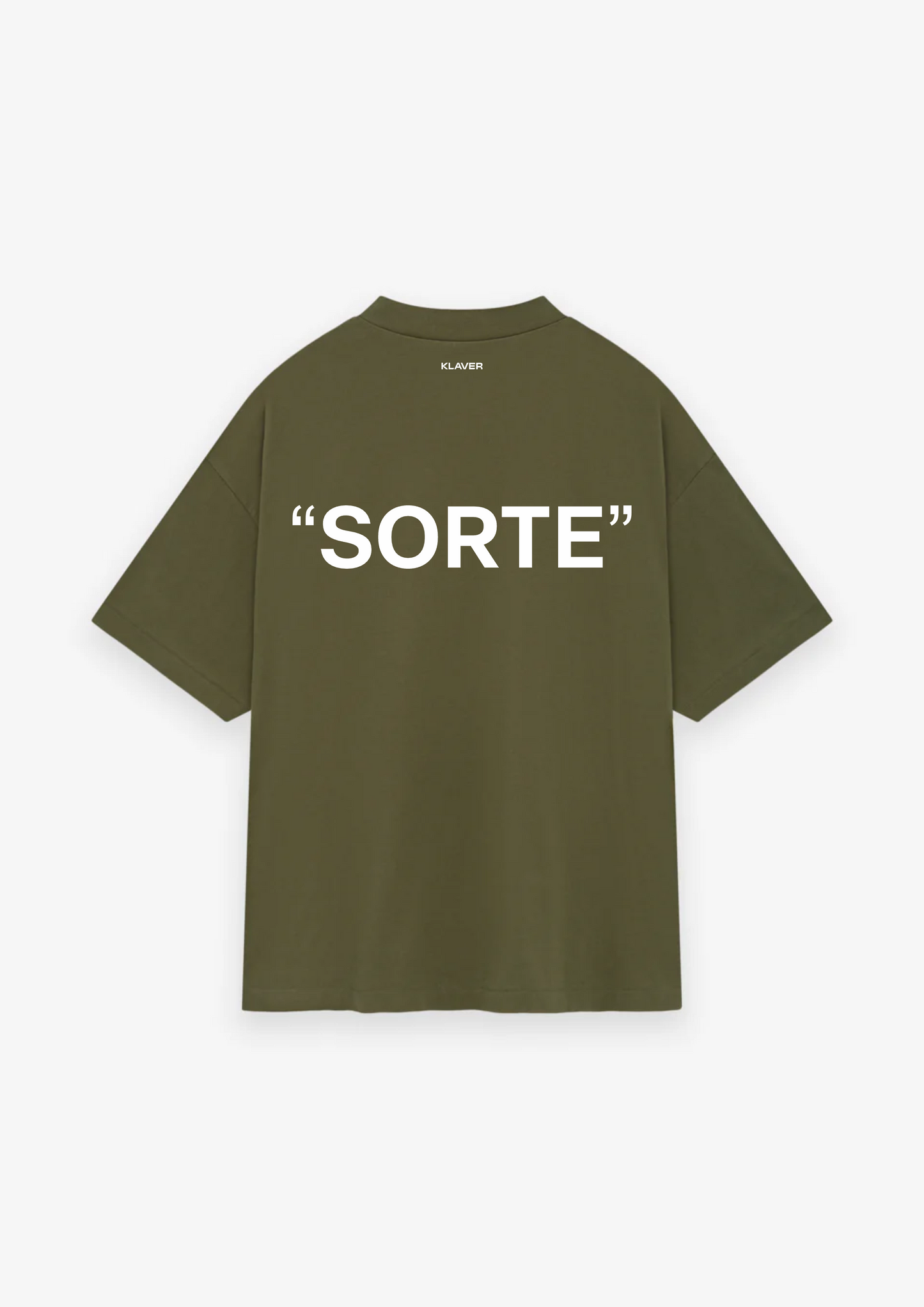 CAMISETA OVERSIZED "SORTE"