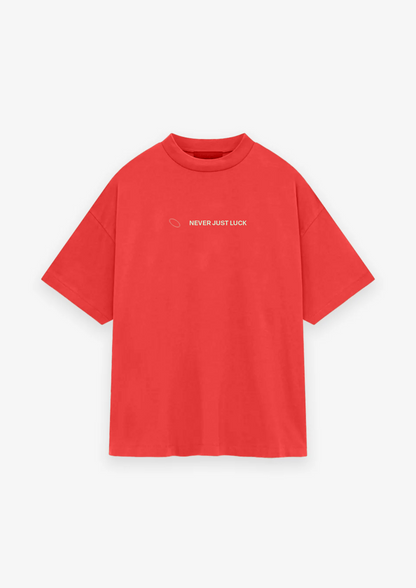 CAMISETA OVERSIZED NEVER JUST LUCK